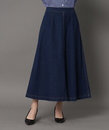 ◆デニムフレアスカート