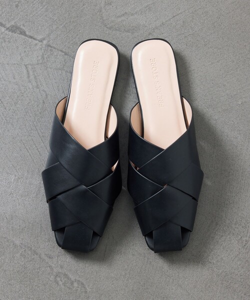 FREAK'S STORE（フリークスストア）の「【限定展開】編み込みデザインフラットサンダル（サンダル・レディース・ブラウン/ブラック/ブルー/ナチュラル・23.0cm/23.5cm/24.0cm/24.5cm）」の17枚目の写真