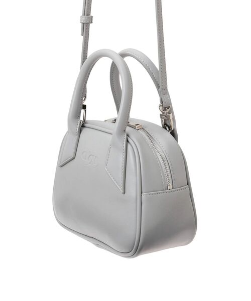 EMODA（エモダ）の「エンボスボックスバッグ（ハンドバッグ・レディース・ブラック/パープル/グレー・FREE）」の12枚目の写真