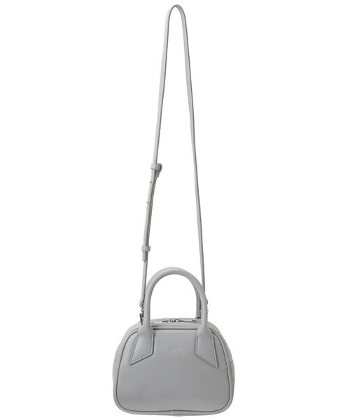 EMODA（エモダ）の「エンボスボックスバッグ（ハンドバッグ・レディース・ブラック/パープル/グレー・FREE）」の10枚目の写真