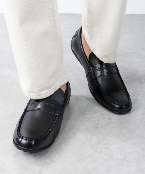 LASSU&FRISS（ラスアンドフリス）の「軽量 ドライビングローファー（ローファー・メンズ・ブラウン系その他/ブラック系その他/ベージュ/ネイビー/ホワイト/ブラウン/ブラック/グレー/ダークブラウン/レッド/ワイン・44/39/41/40/43/42）」の12枚目の写真