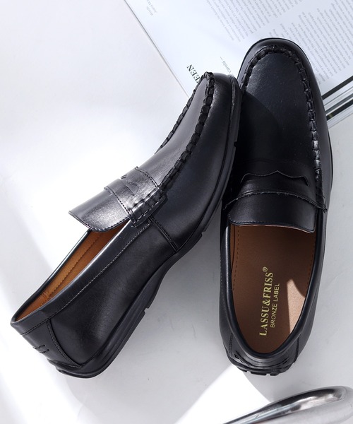 LASSU&FRISS（ラスアンドフリス）の「軽量 ドライビングローファー（ローファー・メンズ・ブラウン系その他/ブラック系その他/ベージュ/ネイビー/ホワイト/ブラウン/ブラック/グレー/ダークブラウン/レッド/ワイン・44/39/41/40/43/42）」の13枚目の写真