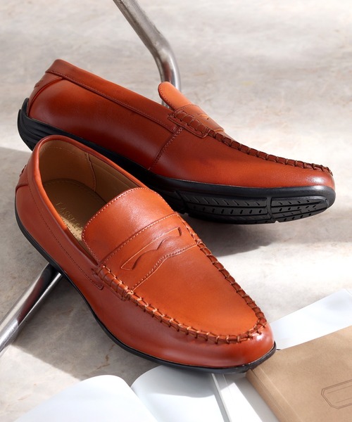 LASSU&FRISS（ラスアンドフリス）の「軽量 ドライビングローファー（ローファー・メンズ・ブラウン系その他/ブラック系その他/ベージュ/ネイビー/ホワイト/ブラウン/ブラック/グレー/ダークブラウン/レッド/ワイン・44/39/41/40/43/42）」の16枚目の写真