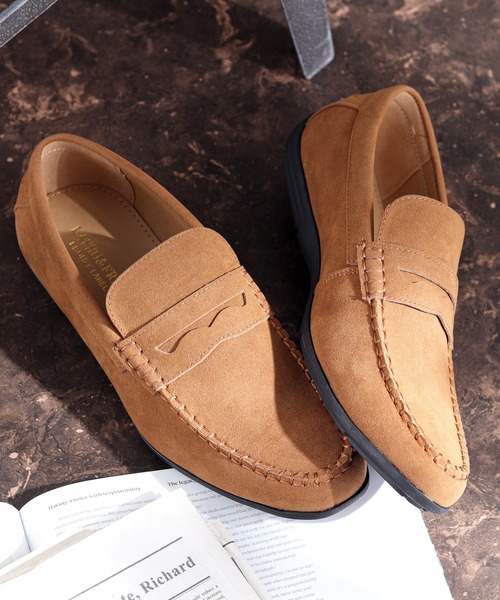 LASSU&FRISS（ラスアンドフリス）の「軽量 ドライビングローファー（ローファー・メンズ・ブラウン系その他/ブラック系その他/ベージュ/ネイビー/ホワイト/ブラウン/ブラック/グレー/ダークブラウン/レッド/ワイン・44/39/41/40/43/42）」の18枚目の写真