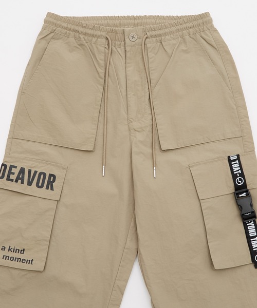 improves（インプローブス）の「サイド バックル ロゴプリント カーゴパンツ（カーゴパンツ・メンズ・ベージュ/オリーブ/ブラック・MEDIUM/LARGE）」の15枚目の写真