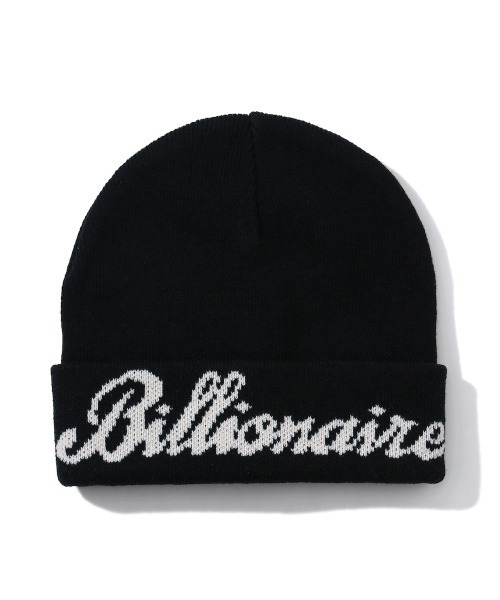 BILLIONAIRE BOYS CLUB（ビリオネア・ボーイズ・クラブ）の「AURORA BOREALIS SKULL CAP（ニットキャップ/ビーニー・メンズ・ブラック/ライトグレー・ONESIZE）」の2枚目の写真