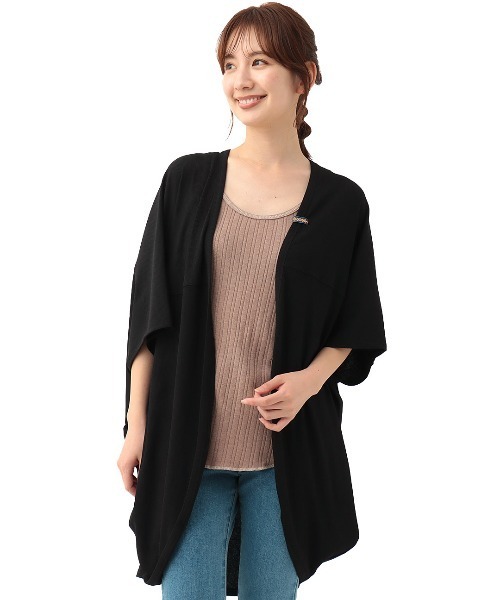 チチカカ（チチカカ）の「サラサラテレコカーディガン（カーディガン/ボレロ・レディース・グレー/ブルー/ブラック/カーキ・FREE）」の22枚目の写真