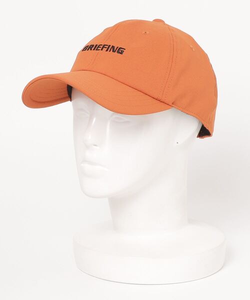 BRIEFING（ブリーフィング）の「【ブリーフィングゴルフ】MENS WASHED CAP（サンバイザー・メンズ・オリーブ/ベージュ/ネイビー/オレンジ・FREE）」の4枚目の写真