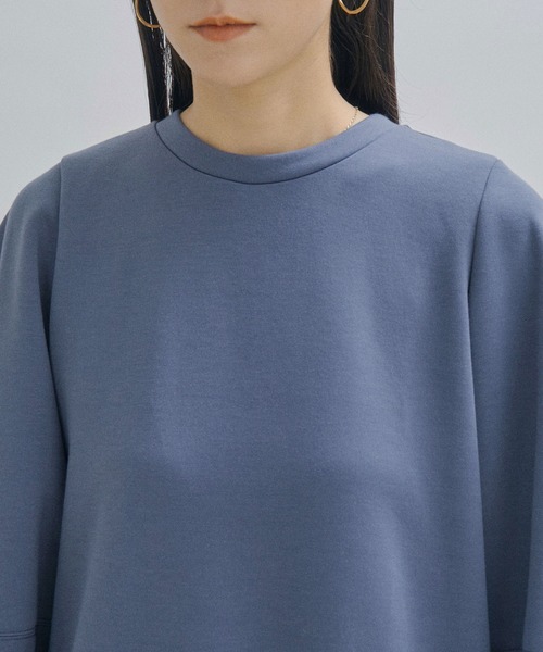 SALON adam et rope'（サロン アダム エ ロペ）の「ボリュームスリーブワンピース（ワンピース・レディース・ホワイト/ブラック/ブルー・FREE）」の21枚目の写真