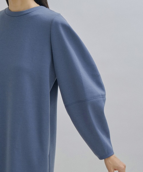 SALON adam et rope'（サロン アダム エ ロペ）の「ボリュームスリーブワンピース（ワンピース・レディース・ホワイト/ブラック/ブルー・FREE）」の15枚目の写真