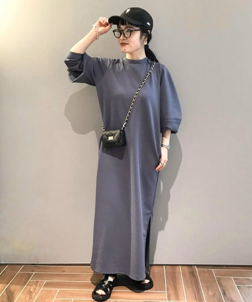 セール】ボリュームスリーブワンピース（ワンピース）｜SALON adam et