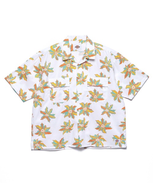 Dickies（ディッキーズ）の「【Dickies】DK WORK SHIRT / ディッキーズ 半袖 ワークシャツ（シャツ/ブラウス・メンズ・ベージュ/ブルー系その他/ミント/グリーン/ライトブラウン/オフホワイト/ブラック/ネイビー/オレンジ/チャコール・M/L/XL）」の19枚目の写真