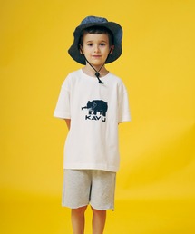KAVU（カブー）の「KAVU/カブー K's Hai Bear Tee/キッズハイベアティー（Tシャツ/カットソー）」