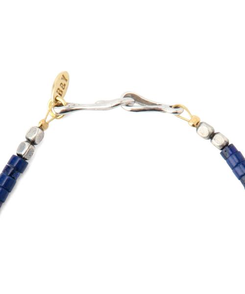 BEAUTY&YOUTH UNITED ARROWS（ビューティーアンドユースユナイテッドアローズ）の「BY ナチュラル ビーズ ブレス◆（ブレスレット・メンズ・ホワイト/ブラック/ターコイズブルー/ネイビー/その他1・フリー）」の8枚目の写真