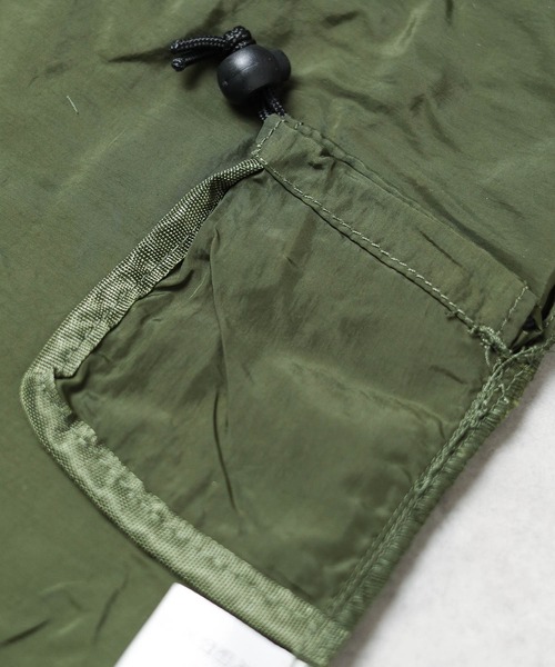 Mag.（マグ）の「【NYLON POCKETABLE】ECO BAG（エコバッグ/サブバッグ・メンズ・オリーブ/ブラック/グリーン/オレンジ/ベージュ・FREE）」の6枚目の写真