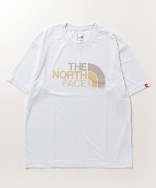 THE NORTH FACE(ザノースフェイス)の「ザ ノース フェイス THE NORTH FACE S/S Colorful Logo Tee_ショートスリーブカラフルロゴティー(Tシャツ/カットソー・メンズ・ホワイト/ブラウン/ネイビー/ブラック・M/LL/L/S)」の2枚目の写真