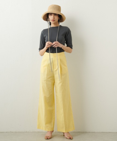 Whim Gazette（ウィムガゼット）の「コンパクトプルオーバー（Tシャツ/カットソー・レディース・ブラック/グリーン/グレー/ホワイト・FREE）」の17枚目の写真