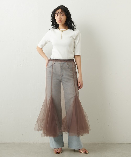 Whim Gazette（ウィムガゼット）の「コンパクトプルオーバー（Tシャツ/カットソー・レディース・ブラック/グリーン/グレー/ホワイト・FREE）」の13枚目の写真