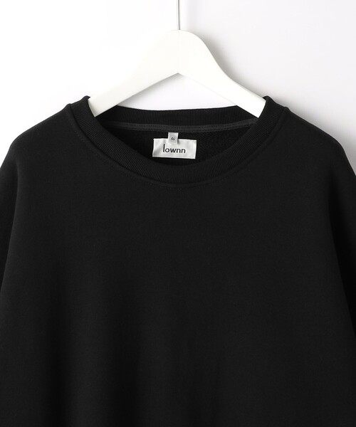 lownn（ローン）の「＜LOWNN＞ SWEAT CREWNECK/スウェット（スウェット・メンズ・ブラック・48）」の7枚目の写真