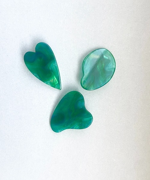 tone（トーン）の「【KuKuLu TOKYO】トロワモチーフクリップ【3個set】（バレッタ/ヘアクリップ・レディース・オレンジ系その他/グリーン系その他/ホワイト/ブラウン・FREE）」の8枚目の写真