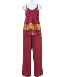 ANNEBRA | Classic ロングパンツセットアップ(ルームウェア/パジャマ)