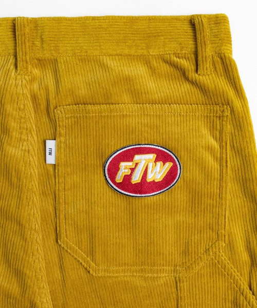 FTW（エフティダブリュー）の「FTW CIRCLE LOGO CORDUROY PANTS（その他パンツ・メンズ・ブラック/ホワイト/マスタード・MEDIUM/LARGE）」の8枚目の写真