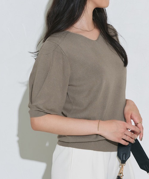 AMERI♡2way ケープパプスリーブコート MA‐1スリーブビックカラーハーフコート（中綿コート） | ZAMPA