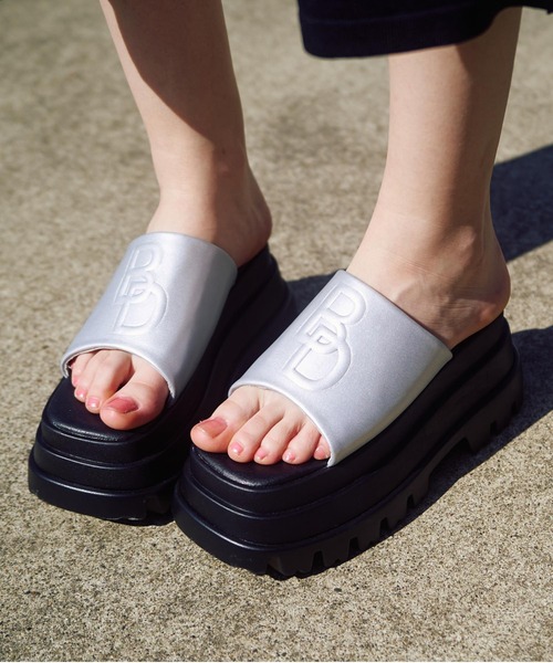 BLONDEY(ブロンディ)の「トラックソールサンダル(サンダル・レディース・ブラック/シルバー・SMALL/MEDIUM/LARGE)」の9枚目の写真