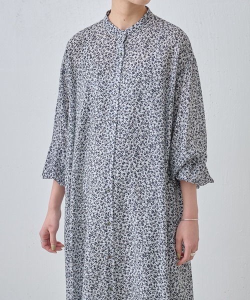 BEARDSLEY(ビアズリー)の「プリントワンピース(ワンピース・レディース・ライトグレー・FREE)」の9枚目の写真