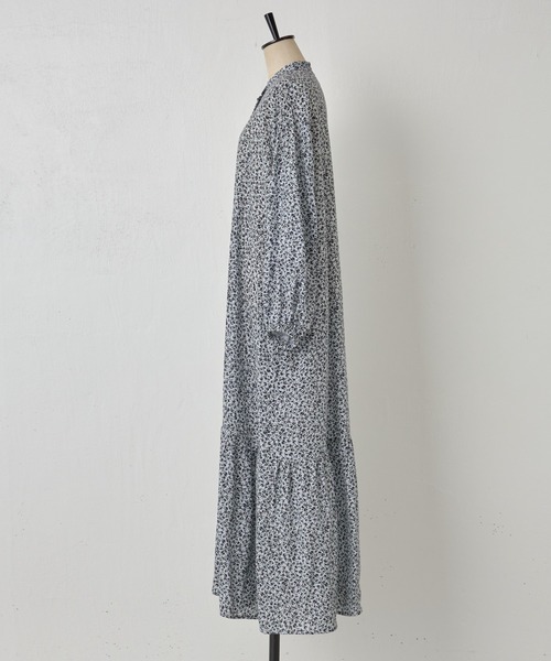 BEARDSLEY(ビアズリー)の「プリントワンピース(ワンピース・レディース・ライトグレー・FREE)」の10枚目の写真