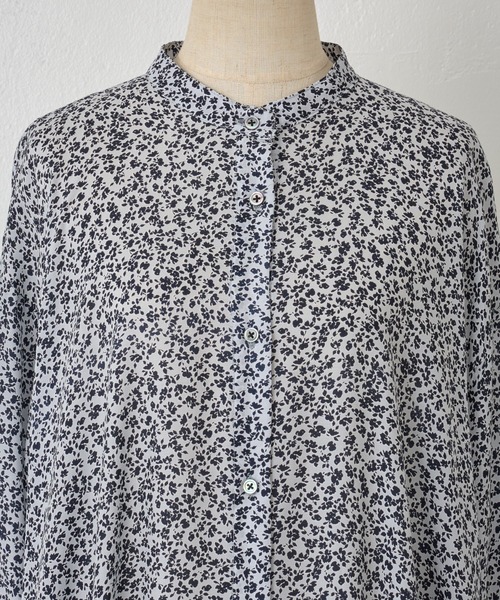 BEARDSLEY(ビアズリー)の「プリントワンピース(ワンピース・レディース・ライトグレー・FREE)」の5枚目の写真