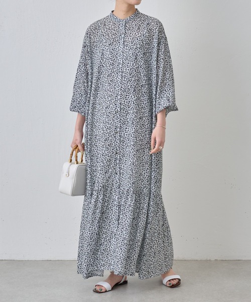 BEARDSLEY(ビアズリー)の「プリントワンピース(ワンピース・レディース・ライトグレー・FREE)」の22枚目の写真