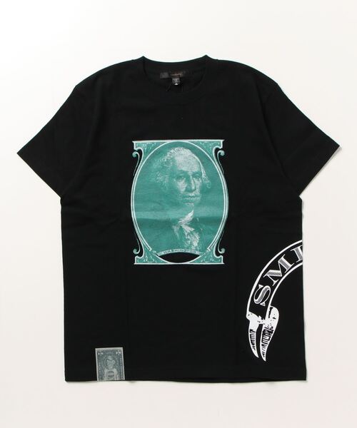 STUD MUFFIN（スタッドマフィン）の「STUD MUFFIN/スタッドマフィン/George Washington SS Tシャツ（Tシャツ/カットソー・メンズ・ブラック/ホワイト・2/3/4）」の4枚目の写真