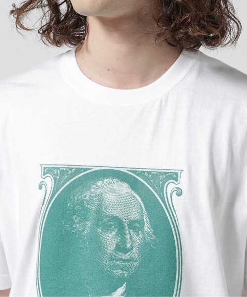 STUD MUFFIN（スタッドマフィン）の「STUD MUFFIN/スタッドマフィン/George Washington SS Tシャツ（Tシャツ/カットソー・メンズ・ブラック/ホワイト・2/3/4）」の8枚目の写真