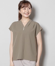 パールツキVネックBL