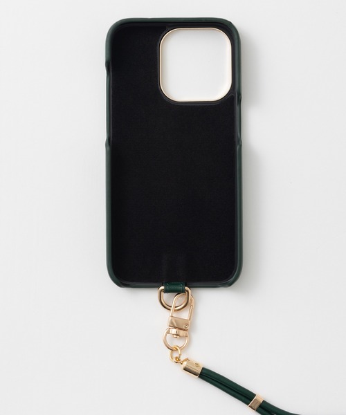 emonique（エモニーク）の「iPhone PUレザー キルティングデザイン ストラップ付スマホケース カバー 【11/11pro/12/12pro/13/13pro/14/14pro/15/15Pro/16/16pro/16e/17/17pro/Air対応】（スマホケース/カバー・レディース・ブラック/パープル/ベージュ/グリーン/ピンク・iPhone 11/iPhone 11 Pro/iPhone 12/iPhone 12 Pro/iPhone 13/iPhone 13 Pro/iPhone 14/iPhone 14 Pro/iPhone 15 Pro/iPhone 15/iPhone 16/iPhone 16 Pro/iPhone 16e/iPhone 17/iPhone 17 Pro/iPhone Air）」の10枚目の写真