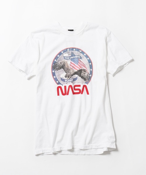 ROOPTOKYO(ループトウキョウ)の「EAGLE WARM ROCK TEE 半袖Tシャツ 古着風 グラフィック(Tシャツ/カットソー・レディース・ホワイト/チャコール・FREE)」の1枚目の写真