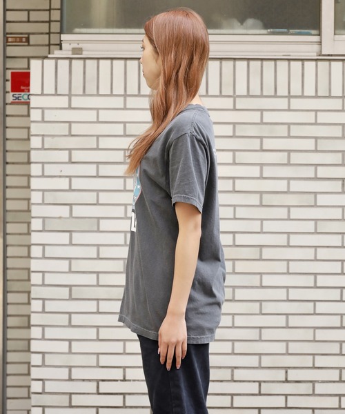 ROOPTOKYO(ループトウキョウ)の「EAGLE WARM ROCK TEE 半袖Tシャツ 古着風 グラフィック(Tシャツ/カットソー・レディース・ホワイト/チャコール・FREE)」の3枚目の写真