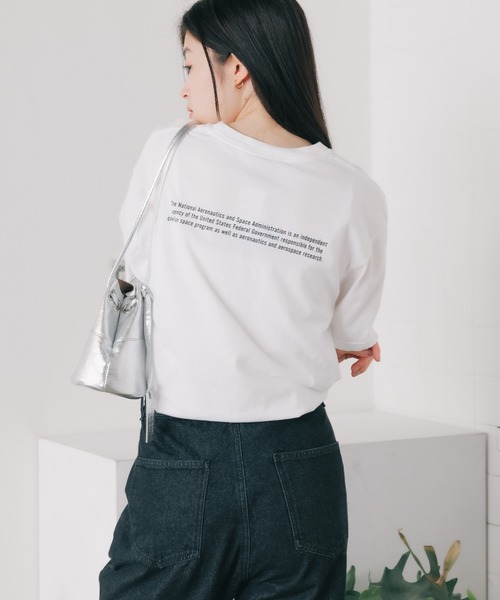 ROOPTOKYO(ループトウキョウ)の「EAGLE WARM ROCK TEE 半袖Tシャツ 古着風 グラフィック(Tシャツ/カットソー・レディース・ホワイト/チャコール・FREE)」の21枚目の写真