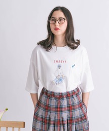 nappalm / ナップパーム オトンワッペン付 Tシャツ ユニセックス ビッグT Wappen TEE NPP