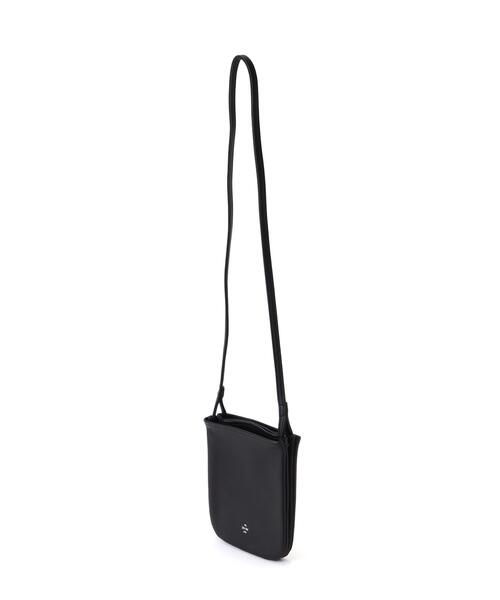 20/80(テゥエンティーエイティー)の「【20/80】トゥエンティーエイティー/SHRINK LEATHER TWO BAGS SHOULDER(ショルダーバッグ・メンズ・ブラック・F)」の2枚目の写真