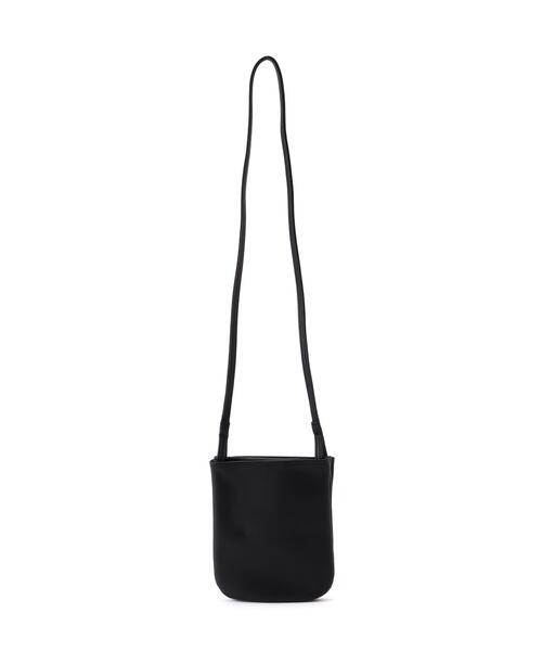 20/80(テゥエンティーエイティー)の「【20/80】トゥエンティーエイティー/SHRINK LEATHER TWO BAGS SHOULDER(ショルダーバッグ・メンズ・ブラック・F)」の3枚目の写真