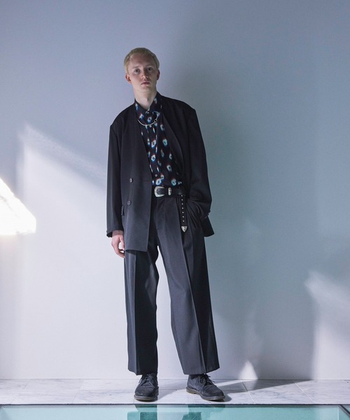 Iroquois(イロコイ)の「IROQUOIS イロコイ / STUDS MEDALLION BELT イタリアンレザースタッズメダリオンベルト / 877101(ベルト・メンズ・ベージュ/ブラック・FREE)」の13枚目の写真