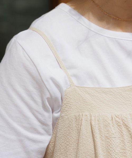 flower（フラワー）の「サニーティアードワンピース（ワンピース・レディース・アイボリー/ブラック・FREE）」の15枚目の写真