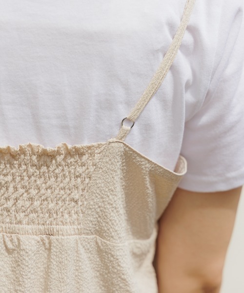 flower（フラワー）の「サニーティアードワンピース（ワンピース・レディース・アイボリー/ブラック・FREE）」の12枚目の写真