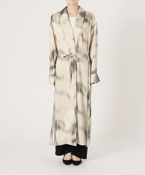 CHICS（シックス）の「【CHICS/シックス】別注ロングガウン（その他トップス・レディース・ベージュ・FREE）」の7枚目の写真