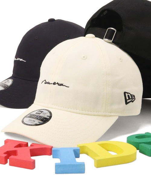 NEW ERA(ニューエラ)の「ニューエラ キッズ キャップ Youth9TWENTY(キャップ・キッズ・ブラック/ホワイト/ベージュ/ネイビー・52-56cm)」の2枚目の写真