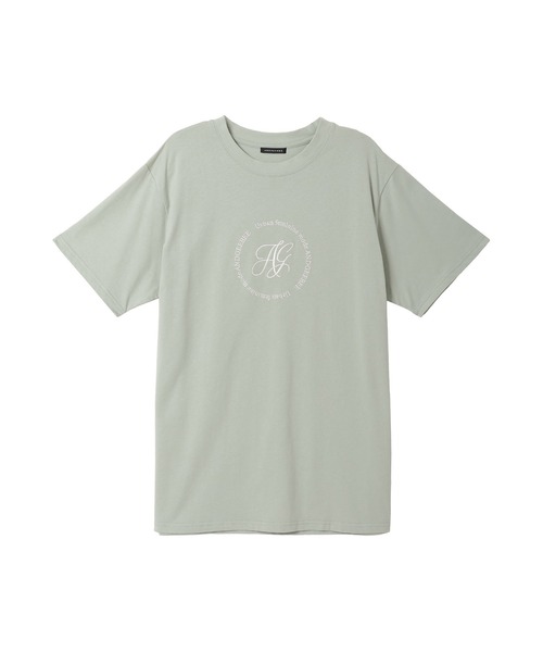 ANDGEEBEE（アンジービー）の「サークルロゴT（Tシャツ/カットソー・レディース・ミント/チャコールグレー・X-LARGE）」の19枚目の写真