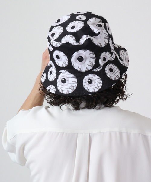 MISHKA(ミシカ)の「MISHKA ハット(ハット・メンズ・パープル/ブラック/ブラック×グレー/ブラック×イエロー・FREE)」の8枚目の写真