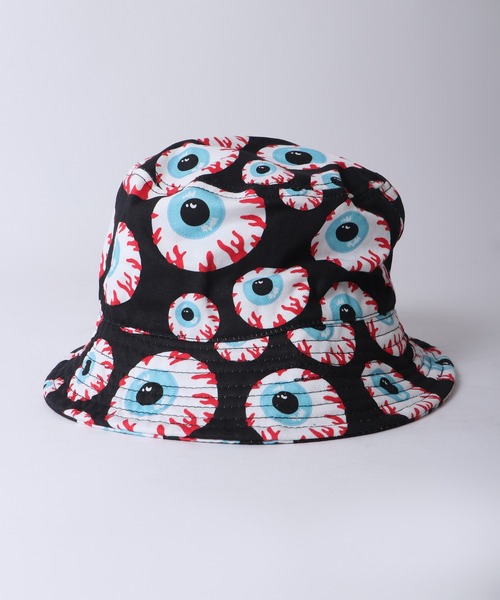 MISHKA(ミシカ)の「MISHKA ハット(ハット・メンズ・パープル/ブラック/ブラック×グレー/ブラック×イエロー・FREE)」の19枚目の写真